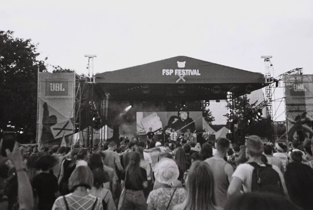 grayscale photography of crown standing