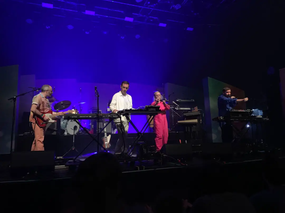 band on stage